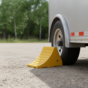60 Toneladas, Gran Oferta, Topes de Rueda de Poliuretano de Alta Resistencia para Camiones, Remolques, <span class=keywords><strong>Autocaravanas</strong></span> y Equipos de Estacionamiento de Vehículos - Product Image 1