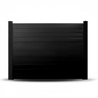 Portails coulissants automatiques en aluminium avec détecteur de mouvement et télécommande pour villa, propriété, maison