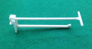 F29C Paper Shelf Paper Display Stand <b>Hooks</b> Supermarket Shelf <b>Plastic</b> <b>Hook</b> Hanging - Product Image 4