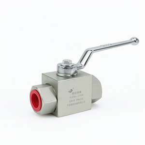 Válvula de Bola de Alta Presión YJZQ-J15N, Acero al Carbono, Rosca Interna DN15 PN315, Válvula de Cierre Hidráulica - Product Image 1