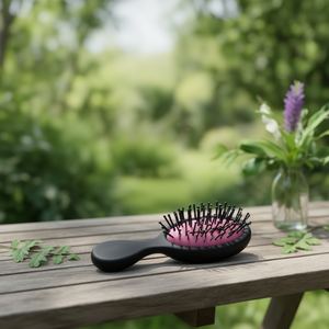 Brosse à cheveux avec manche mat, design durable pour les soins quotidiens des cheveux, tous types de cheveux - Product Image 3
