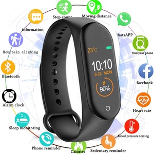 M4 Health Fitness tracker Waterproof <strong>Smart</strong> Watch Wrist Band Heart Rate Monitor Bracelet for Mobile <strong>Phone</strong> - Product Image 4