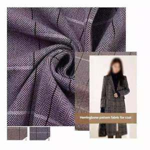 2025 mới đến tùy chỉnh bán buôn 280gsm polyesterrayon kẻ sọc vải dệt kim Jacquard t/r kẻ sọc Seta vải - Product Image 6