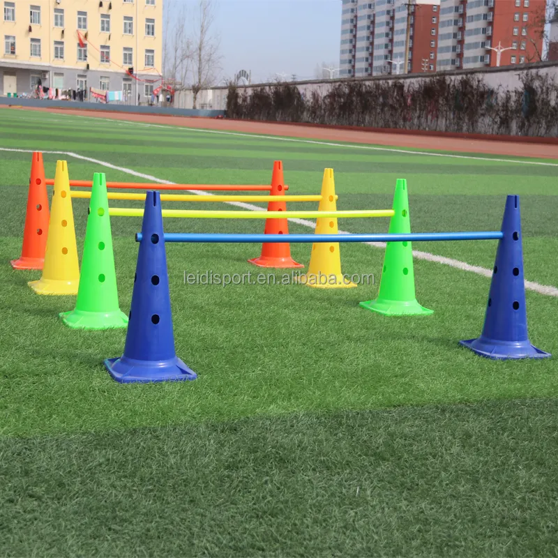 Große Scheiben kegel Fußball training Kegel markierung Beweglichkeit strain ing Marker Cone Hindernis zeichen Horn Barrel Training
