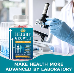 Suplemento de Vitaminas, Minerales y Aminoácidos a Base de Extractos Herbales OEM para Mejorar la Densidad Ósea, Crecimiento en Altura y Nutrición para Adolescentes, 60 Gomitas - Product Image 5