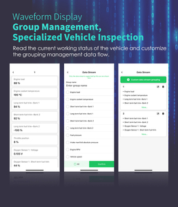 เครื่องอ่านรหัสอัตโนมัติแบบมือถือ OBD2 ELM327เครื่องสแกนรถยนต์สำหรับการวินิจฉัยเครื่องวิเคราะห์ภาษาอังกฤษแบบไฟฟ้าพร้อมการรับประกัน12เดือนทำจากพลาสติก - Product Image 3