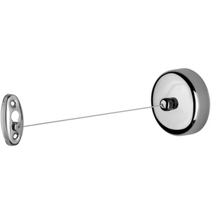 Séchoir à linge mural Chrome Hotel 230 cm pour usage intérieur et extérieur - Product Image 1