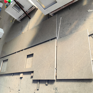 Encimera de Cuarzo Artificial Moderna Blanca TMZ 4070 Symphony para Decoración del Hogar - Product Image 1