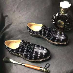 Nuovi Stili 2026 Zapatos Para Hombre, Scarpe da Uomo in Pelle di Coccodrillo, Scarpe Eleganti da Ufficio in Pelle di Alligatore, Calzature Maschili alla Moda - Product Image 1