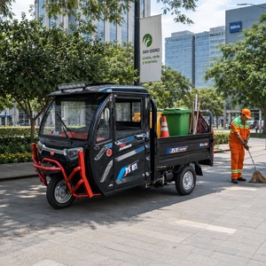 Tricycle cargo à bâche <span class=keywords><strong>en</strong></span> toile, capacité de 1 tonne, emballage CKD, pour <span class=keywords><strong>transport</strong></span> agricole - Product Image 2