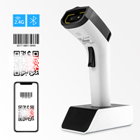 Lecteur de carte RFID UHF Portable NFC Blue Tooth Scanner de codes à barres Android sans fil Lecteur RFID portable pour vêtements scolaires