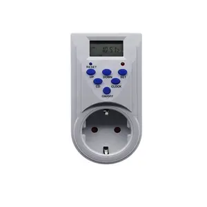 TGE-6A Tedesco spina 220V programmabile 24 ore timer digitale interruttore interruttore a tempo