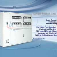 Armoire de commande industrielle de type Rittal pour chantier extérieur, boîtier de mesure solaire enfichable, appareillage photovoltaïque connecté au réseau