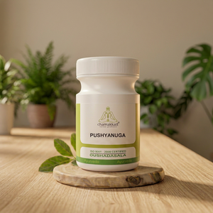 Chamakkatt Pushyanuga en Polvo, Certificado ISO 9001, 50 g, Producto Herbal Ayurvédico para el Cuidado de la Salud Reproductiva Femenina - Product Image 4
