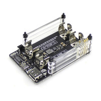Carte d'extension d'alimentation UPS pour Raspberry Pi 4ème génération B, avec compteur RTC, sortie 5V, interface USB/Type-C, convertisseur DC/DC non isolé