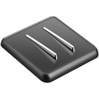 Interrupteur double SUMMAO pour clavier de piano, prise murale 1/2/3/4 gangs, interrupteur à double commande gris encastré 10A 250V pour usage domestique