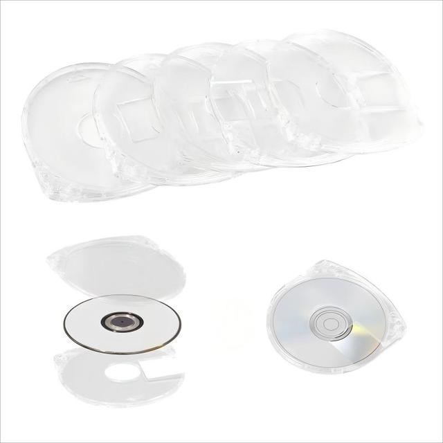 Replacement Clear PSP UMD Protective Game Disc Storage Case Shell Cover Housing for Sony PSP1000 /2000 /3000 Fix Accessories
