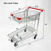 Carro de Recolección de Pedidos para Almacén, con Patas de Acero, para Cuarto de Almacenamiento y Centro de Distribución