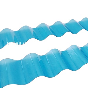 Feuille <span class=keywords><strong>ondulée</strong></span> <span class=keywords><strong>transparente</strong></span> de panneau de polycarbonate de PC - Product Image 1