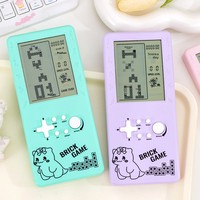 Console de jeu rétro 4,1 pouces pour enfants, écran super grand format, ne fatigue pas les yeux, format carré, jouet électronique pour enfants