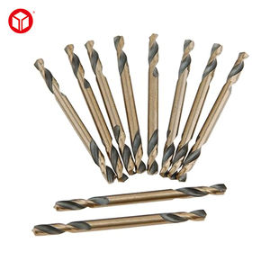 مثقاب فولاذي عالي السرعة M2 HSS فائق الصلابة مصقول بالكامل طويل العمر مزدوج الطرف لحفر المعادن - Product Image 1