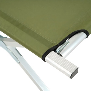 <span class=keywords><strong>Cama</strong></span> de Camping Individual Portátil Moderna de Alta Calidad, <span class=keywords><strong>Cama</strong></span> Plegable Ligera de Acero para Uso en Exteriores - Product Image 4