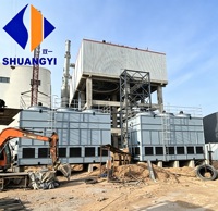 Tour de refroidissement à circuit fermé évaporatif à économie d'énergie 150T, 150m³/h, 660GPM, système de refroidissement industriel à circulation d'eau