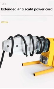 Máquina de soldadura de tuberías de plástico PE duradera con pantalla digital, termofusión por enchufe PPR para líneas de fabricación de tubos de plástico - Product Image 6