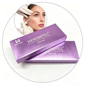 HEREME Série Fine Line – Injection de comblement HA à super micromolécules pour estomper les rides superficielles des yeux et les sillons lacrymaux peu profonds - Product Image 3