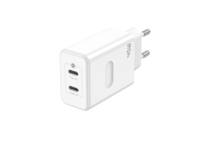 Adaptador USB <span class=keywords><strong>DQS</strong></span> de 45W, carga rápida GaN ignífuga, cargador de pared de 45W, puerto dual PD tipo C, enchufe de EE. UU./UE disponible ambos - Product Image 3