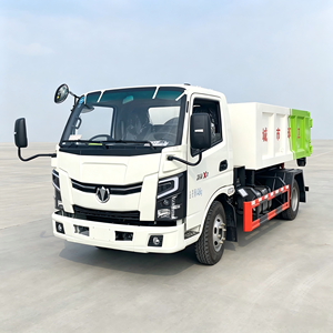 รถบรรทุกเก็บขยะแบบ Hook Lift ยี่ห้อ Forland Aochi V5 พร้อมถังเก็บขยะก่อสร้างขนาด 8 ลูกบาศก์เมตร และแขนเกี่ยวแบบ Hook Arm - Product Image 4