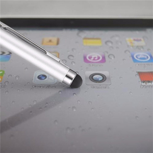 2-in-1 dual-mục đích phổ nhôm hợp kim <span class=keywords><strong>Stylus</strong></span> <span class=keywords><strong>Pen</strong></span> Nib tip Tương thích iPad Điện thoại di động cảm ứng điện dung màn hình bóng điểm - Product Image 4