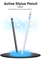 Stylets tactiles à écran souple avec recharge USB en gros, pas chers, pour Android et iOS Apple iPad avec mode économie d'énergie