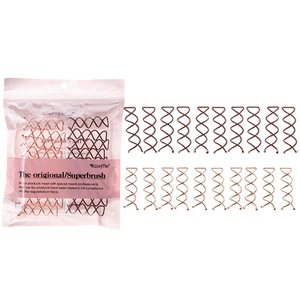 Hair Styling Tool Elastic Spiral Bun Maker <b>Iron</b> Alloy Heatless Hair <b>Roller</b> For General Population - Product Image 4