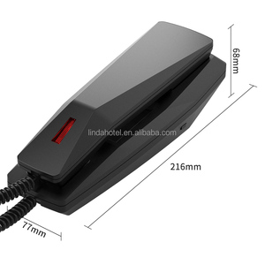 Nouvel arrivage Téléphone de salle de bain d'hôtel Téléphone fixe filaire étanche ABS Gousthouse mural simple et compatible PABX - Product Image 5