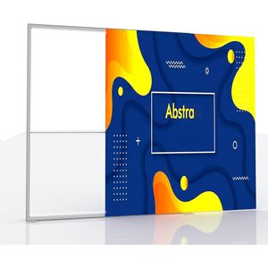 Chuangwei-Expo Slim Frameless Custom Backlit Display Stand Caja de luz de publicidad con banner de tela de tensión para ferias comerciales - Product Image 4