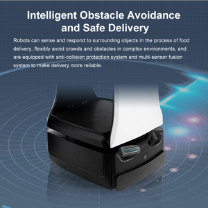 Robot humanoïde de livraison de nourriture <span class=keywords><strong>Pudu</strong></span> Bella pour supermarchés, doté d'intelligence artificielle - Product Image 5