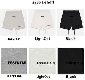Pantalones Cortos Esenciales SS22 de Alta Calidad, Diseño para Hombre, Estilo Urbano Holgado, Gran Venta, 100% Algodón - Product Image 2