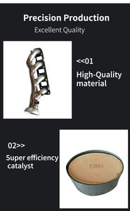Approvisionnement d'usine OEM Qualité Échappement Nid D'abeille Substrat Catalyseur En Céramique <span class=keywords><strong>Corrier</strong></span> 106*100 - Product Image 5