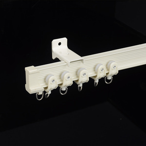 Có Thể Uốn Cong Gấp Nhôm Rèm Thanh Ray Bệnh Viện Cửa Sổ Trần Top Mount Rèm Theo Dõi Đường Sắt Theo Dõi Đường Ray Rèm Ẩn - Product Image 6