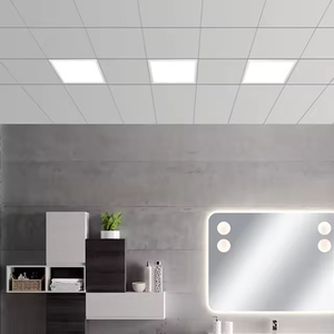 Panel de <span class=keywords><strong>Luz</strong></span> LED Cuadrado de Diseño Moderno 600x600, Ahorro de Energía, Fácil Instalación para Hogar y Oficina, Carcasa de Aluminio - Product Image 2