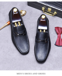 Chaussures de bureau formelles de qualité luxueuse de style italien Chaussures pour hommes en cuir véritable à lacets Oxford Fabriquées à la main Bout antidérapant - Product Image 6