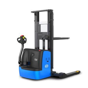 Apilador eléctrico de palets Byd de 1.4-2 toneladas con batería de litio y plataforma para manejo de materiales en almacenes - Product Image 4