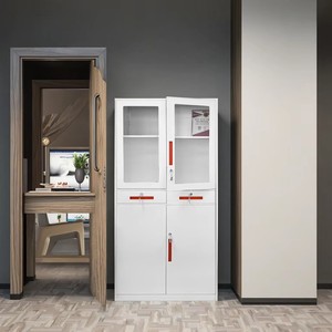 Modern Office <b>Storage</b> <b>Cabinet</b> Smooth Running Drawers Easy Access File <b>Cabinet</b> for Documents <b>Tools</b> Bags Metal Material - Product Image 2