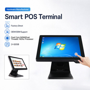 Terminal de point de vente tactile 15 pouces, <span class=keywords><strong>PC</strong></span> <span class=keywords><strong>Windows</strong></span>, Wi-Fi 6, garantie 1 an, logiciel de caisse enregistreuse pour petites entreprises - Product Image 4