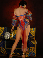 Ensemble de costumes élégants avec strass de danse volkswagen, 2 pièces, traditionnel chinois, tenue de fête extensible, Costume brillant et luxueux