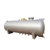 Réservoir de stockage de gaz GPL horizontal en acier au carbone de 5000 litres avec cuve sous pression certifiée CE/ASME - Fabricant