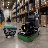 Machine de polissage de sol en béton à moteur haute performance de qualité supérieure pour la préparation des surfaces en pierre, vente en gros