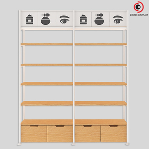 Fabricante Chino de Muebles para Exhibición de Cosméticos Modernos, Diseño de Mostrador para <span class=keywords><strong>Tienda</strong></span> de Belleza, ZERO DISPLAY - Product Image 2