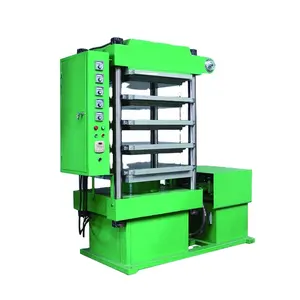 Rubber tiles vulcanizing press machine